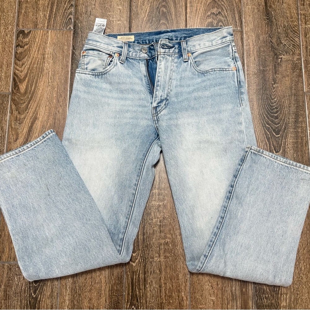Levi's 555 Men's Light Blue Straight Jeans